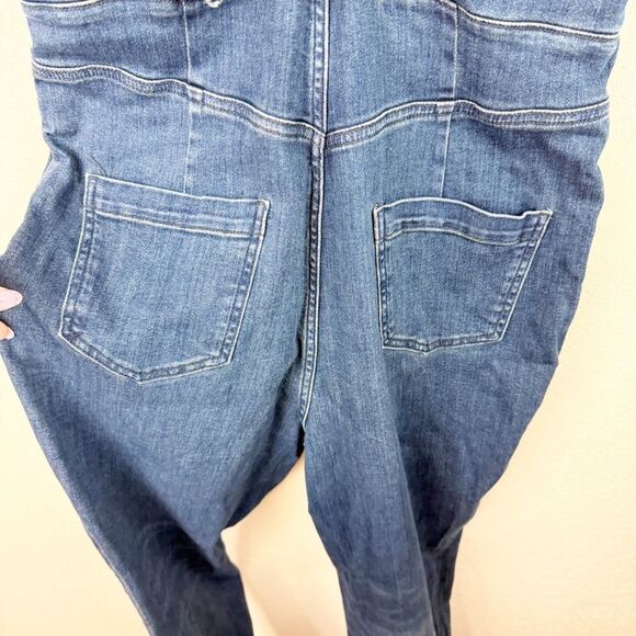 Anthropologie Pilcro Overalls Coveralls Flared Wide Leg 32 - Picture 8 of 10